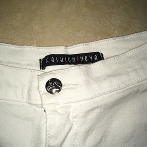 Fashion Nova White Jeans